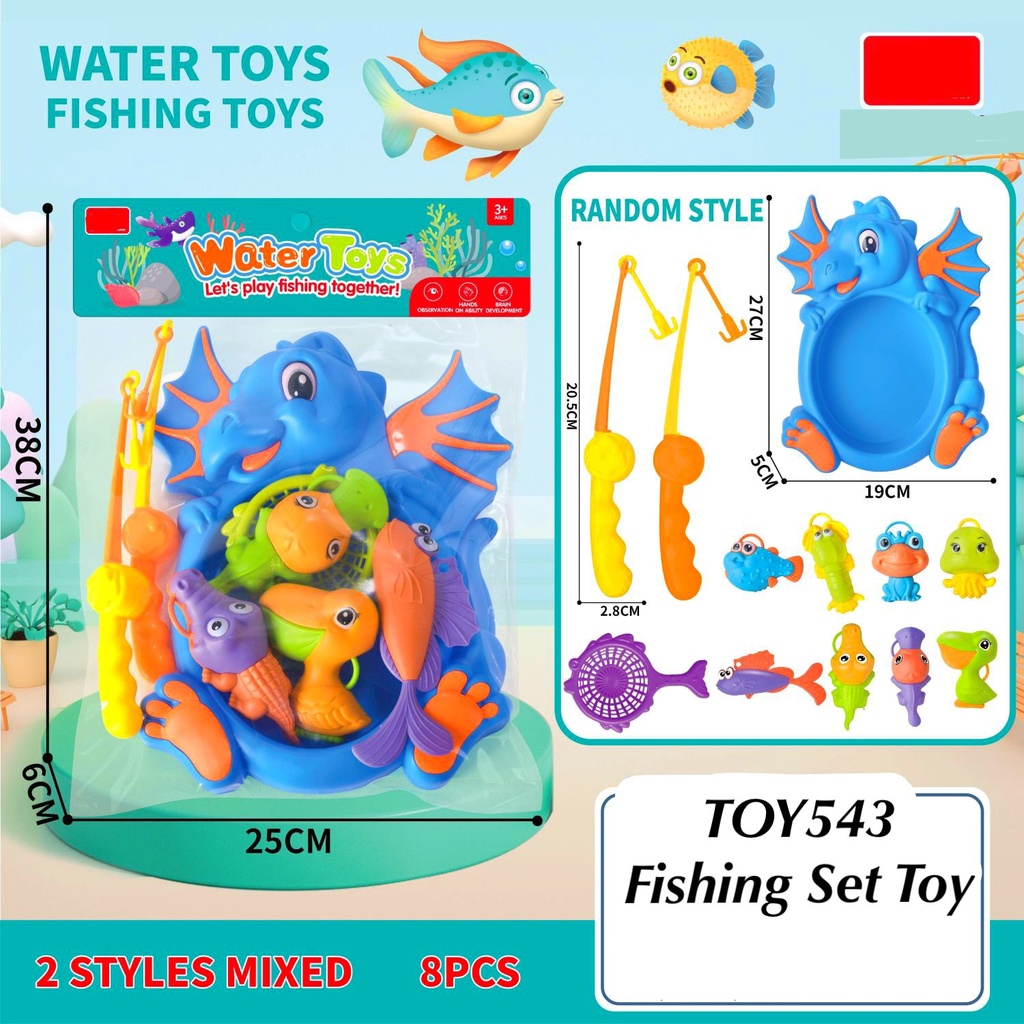 Water Fishing Set Toy