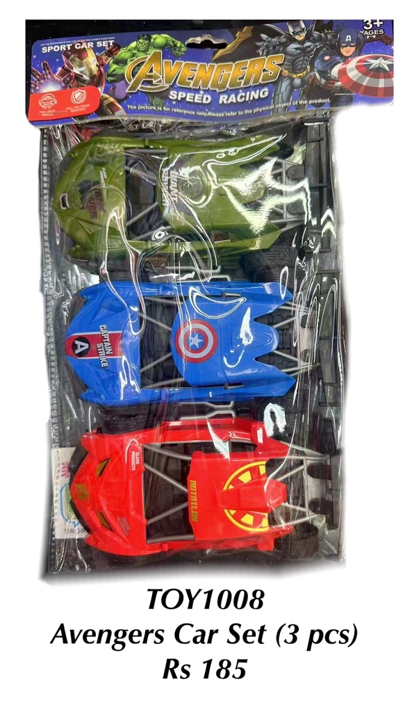 Avengers Car Set