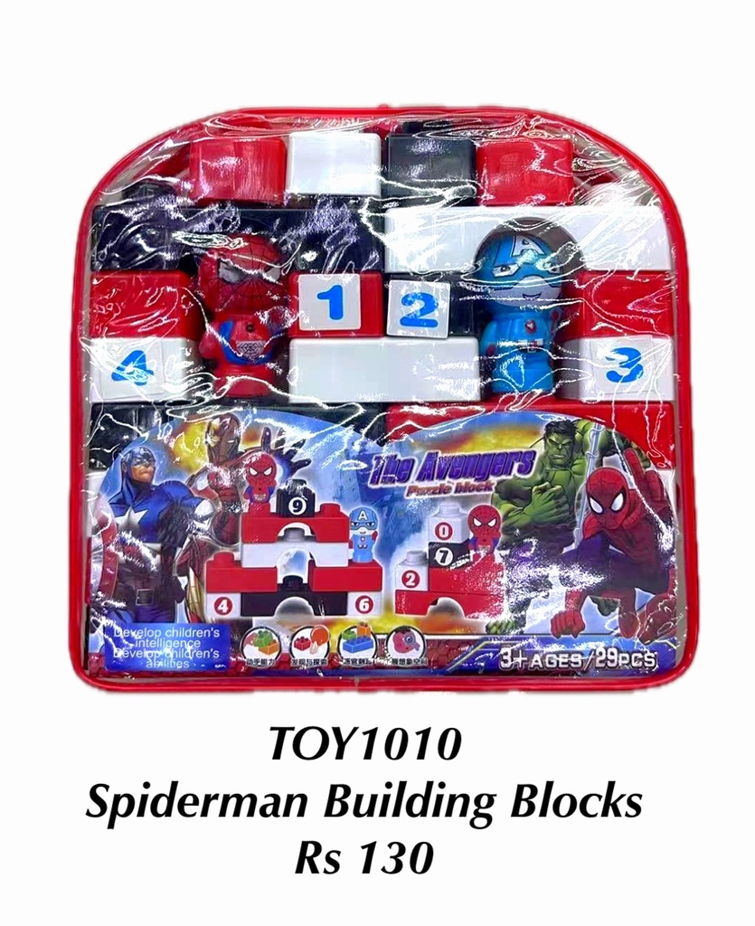 Building Blocks Spiderman