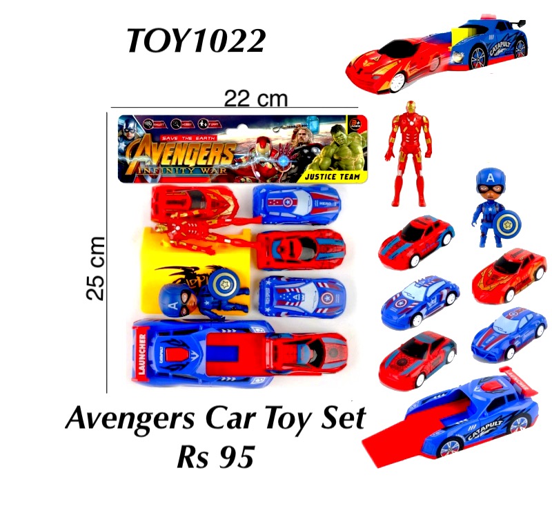 Avengers Car Toy Set