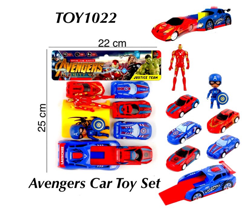 Avengers Car Toy Set