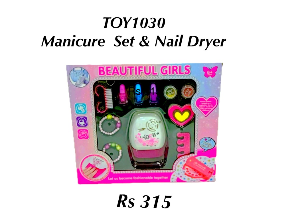 Manicure Set & Nail Dryer