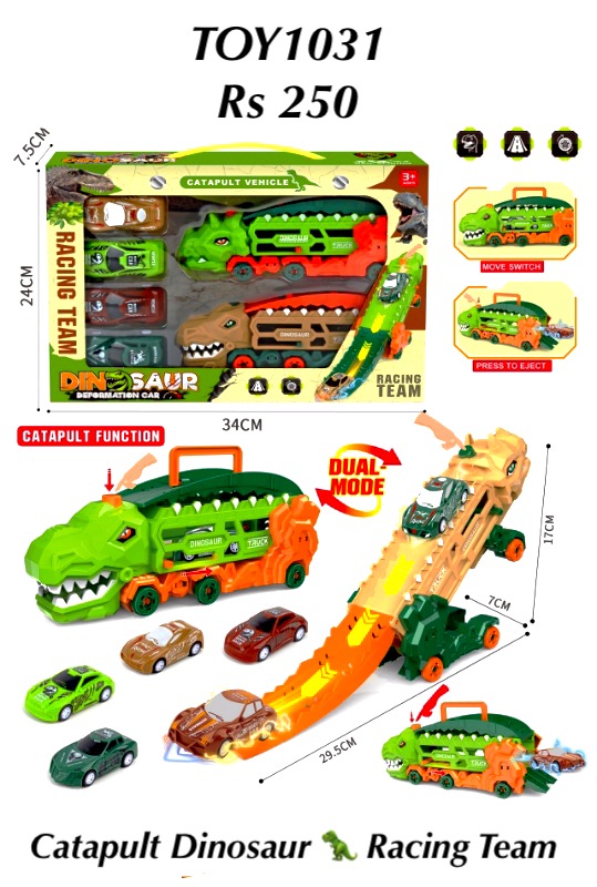 Catapult Dinosaur Racing Team
