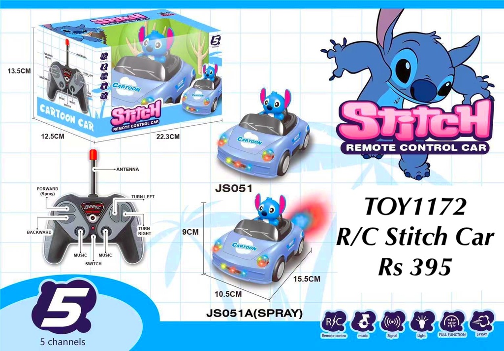 R/C Stitch Car