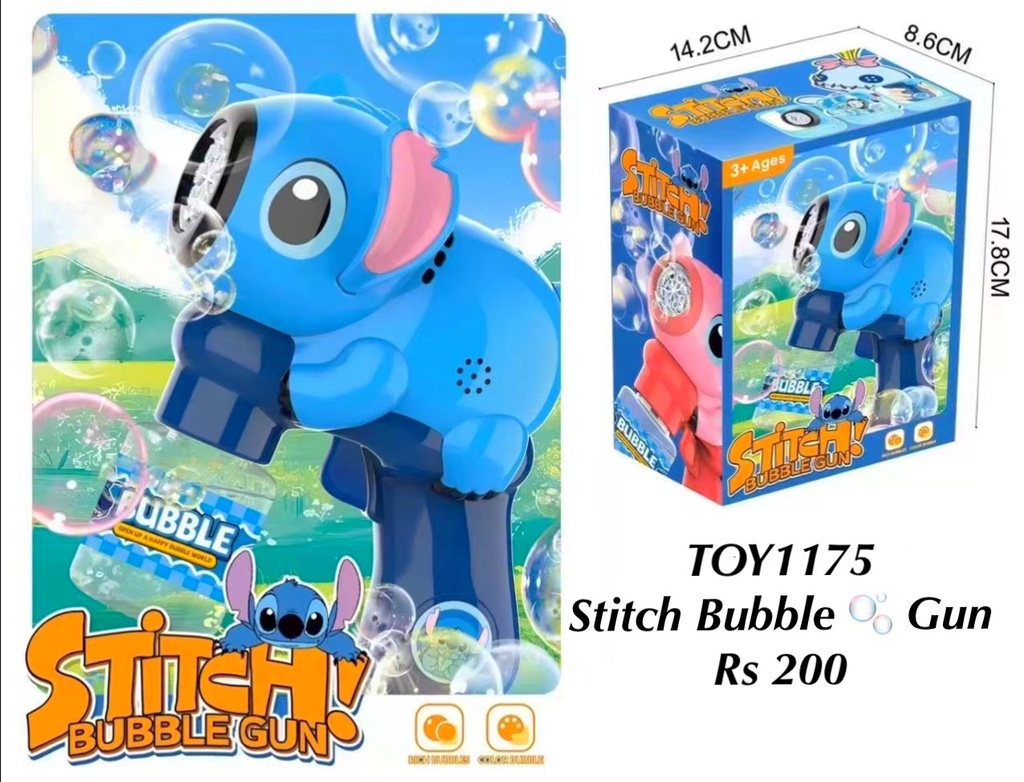 Stitch Bubble Gun