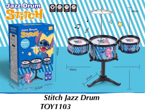 Stitch Jazz Drum