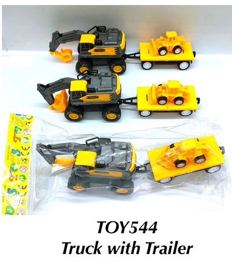 [TOY544] Truck With Trailer