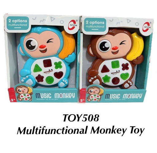 [TOY508] Multi Functional  Monkey with Light & Sound (2 Colors)