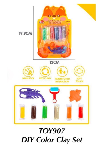 [TOY907(N)] DIY Colour Clay Set
