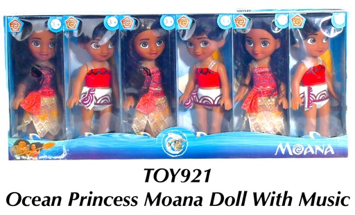 [TOY921(N)] Ocean Princess Moana Doll with Music (25cm)