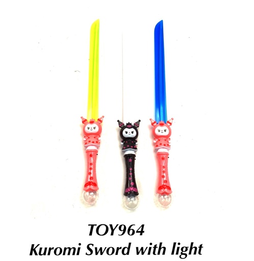 [TOY964(N)] Kuromi Sword with light