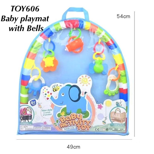 [TOY606(MAY)] Baby Playmat With Bells