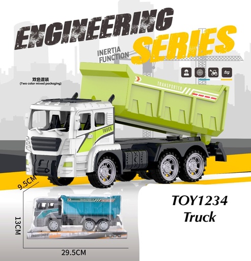 [TOY1234(OCT25C2)] Engineering Series Truck  - Inertia Function